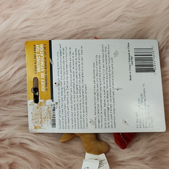 Brand New Our Pet's HOLIDAY INSPIRED CATNIP Cat Toy-3CT. - Picture 2 of 3